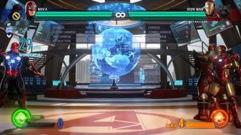 MARVEL VS. CAPCOM: INFINITE nova thanos 8k combo