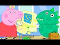 Working in the Office with Peppa Pig and Dinosaur George | Peppa Pig Official | Family Kids Cartoon