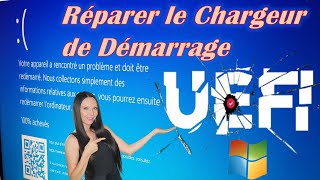 Reparer Le Chargeur De Demarrage Uefi Ecran Bleu