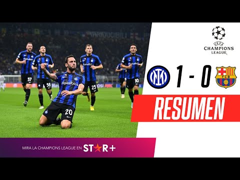 ¡VICTORIA MUY CLAVE DEL NEROAZZURRO ANTE EL BARSA EN MILÁN! | Inter 1-0 Barcelona | RESUMEN