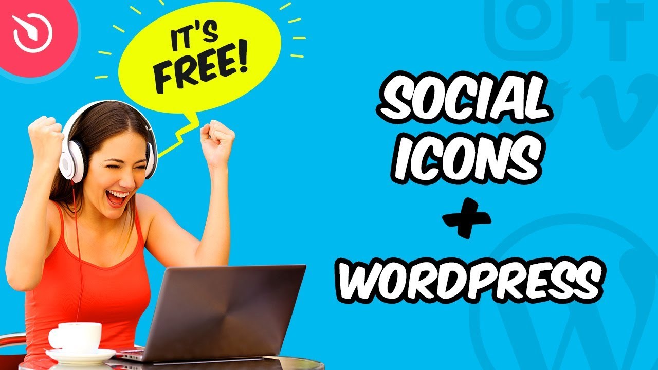 How to Add Social Media Icons plugin to WordPress (2021) YouTube