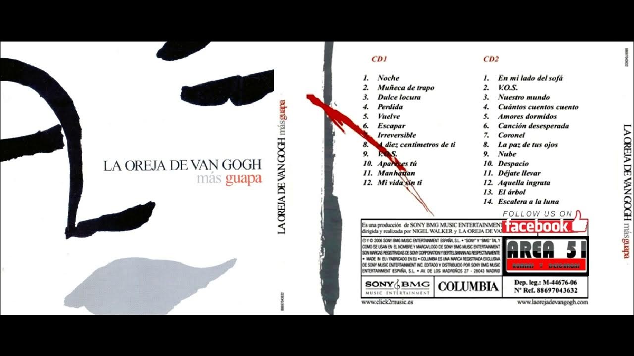 🐵mas mono✨ on X: Hoy se cumplen XV años de uno de los discos más  emblemáticos de @laorejadevgogh: #guapa Feliz #guapaniversario y que sigan  los éxitos, enhorabuena #laorejadevangogh #guapa #aniversario #disco   /