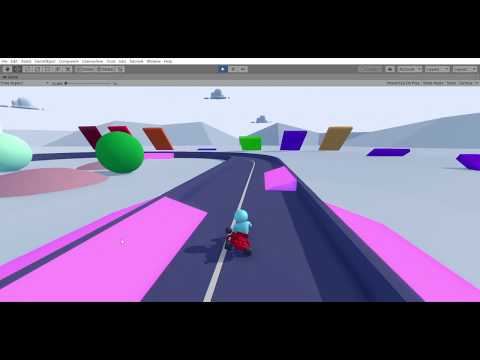 クルマのうんてんゲーム（Unity初心者がテンプレートで作成）