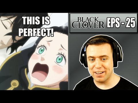 IM ALL IN FOR YUNO X CHARMY! - Black Clover Episode 25 - Rich Reaction