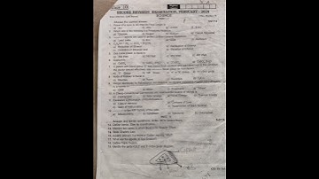 10th science 2nd revision question paper 2024
