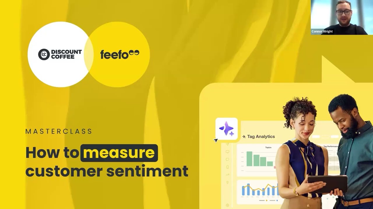 How to Measure Customer Sentiment | Feefo Masterclass ft. Discount Coffee