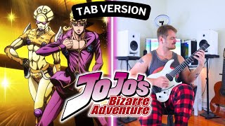Jojo's Bizarre Adventure - Fighting Gold (PolyphiaCore Remix) TAB VERSION