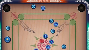 Online carrom board game | Carrom pool | Carrom pool android gameplay #52
