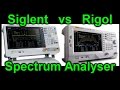 EEVblog #891 - Siglent SSA3021X vs Rigol DSA815 Spectrum Analyser