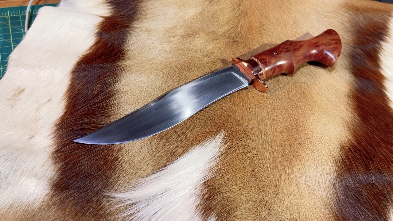 Make A Wooden Hunting Knife 