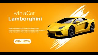 lamborghini poster Design photoshop #libanmedia