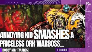 Irritating Kid SMASHES Priceless Ork Warboss...The Motorbike Repair from HELL.
Join this channel to get access to perks:
https://www.youtube.com/channel/UC-aGLDDLUe8ZEAe5c1cydHg/join
THE PATREON!
patreon.com/NorthernExile
Send Hobby Nightmares to: hobbynightmares@gmail.com or just head over to the Discord and follow the instructions! Irritating Kid SMASHES Priceless Ork Warboss...The Motorbike Repair from HELL.