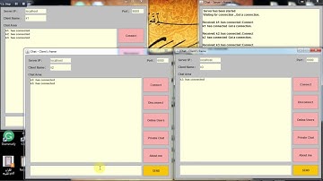 BEST CHAT APPLICATION ON YOUTUBE WITH GUI || Socket Programming in Java || Client-Server Multi users