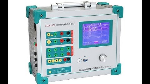 GDJB 802 3 phase relay protection tester