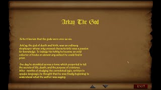 Let's Read Ark'ay the God (Let's Read the Books of Daggerfall, Book 31)