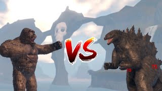 Max Kong 2021 VS Max Godzilla 2019 | Roblox Kaiju Universe