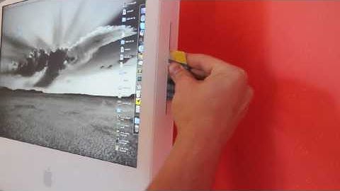 iMac stuck CD/DVD superdrive fix