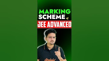 Marking Scheme of JEE Advanced 👍 #jee #jeemains #jeeadvanced #iit #iitjeepreparation #iitjee
