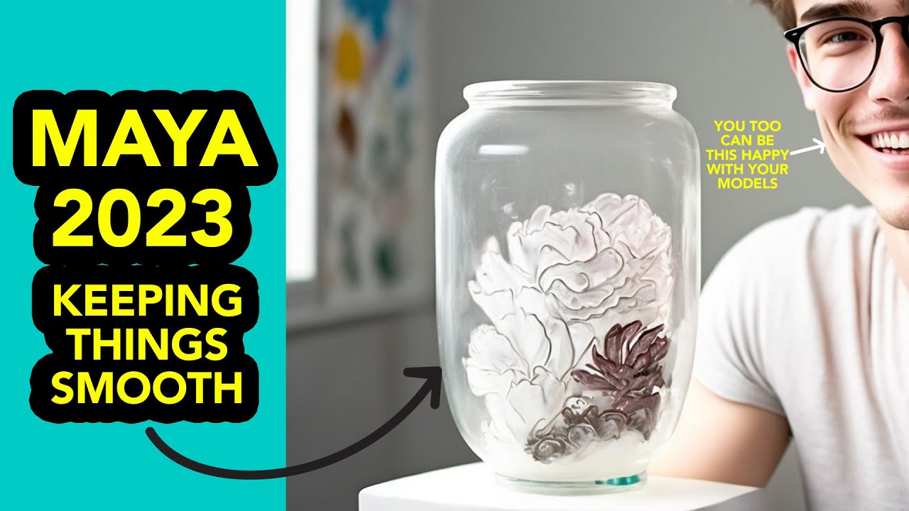 Make Your Models Extra Smooth! Maya 2023 Smoothness Settings
