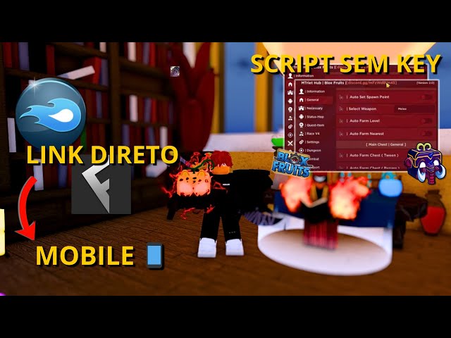 UPDATE 20!! 🔥SCRIPT BLOX FRUITS🍎 ATUALIZADO PARA CELULAR E PC!! PEGA  LEVEL MAX E FRUTA DO MAMUTE🐘 