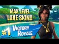 Max Level Luxe Skin!! 14 Elims!! - Fortnite: Battle Royale Gameplay