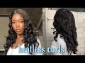 Reinstalling My Body Wave HD Lace Wig ft Heatless Curls | Yolissa Hair