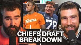 'He's the fastest man to ever run the 40-yard dash' - Travis on Xavier Worthy and Chiefs Draft class by New Heights 99,279 views 4 weeks ago 5 minutes, 5 seconds