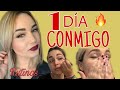 UN DÍA CONMIGO VLOG- MAQUILLAJE DE DIARIO PARA TRABAJAR  + MI RUTINA DE LIMPIEZA