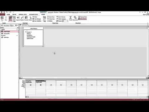 მოთხოვნის შექმნა ცხრილებიდან ჩანაწერების ამოსარჩევად