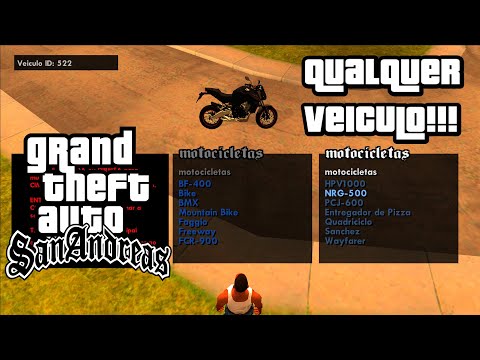 Como instalar o mod Vehicle Spawner no GTA SA e ter qualquer veículo do  jogo!! 