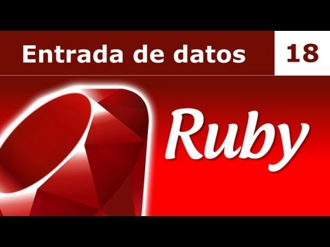 Ruby Tutorial 18: Input Data