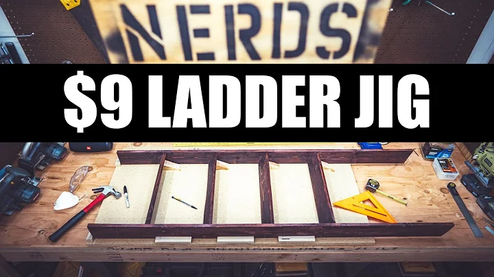 Boost Woodworking Efficiency with a $9 Ladder Jig
