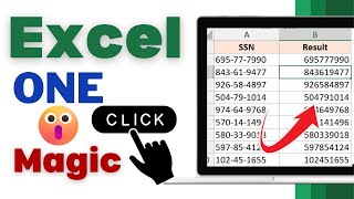 Excel amazing formula | Ms Excel