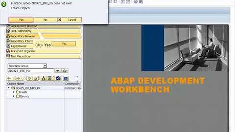SAP ABAP   How to Use a Business Transaction Event or Open Fi