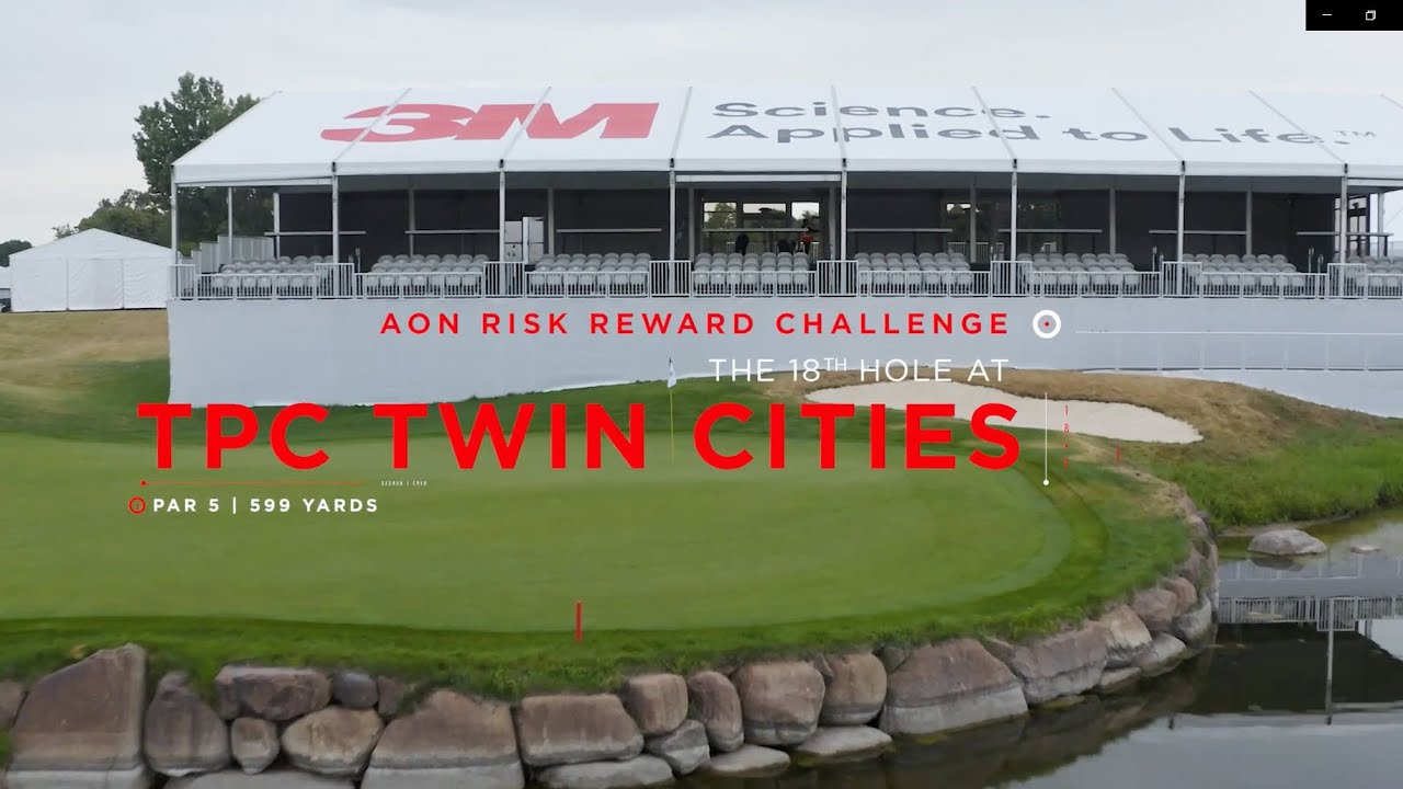 Aon Risk Reward Challenge: 3M Open, Par 5 18th Hole