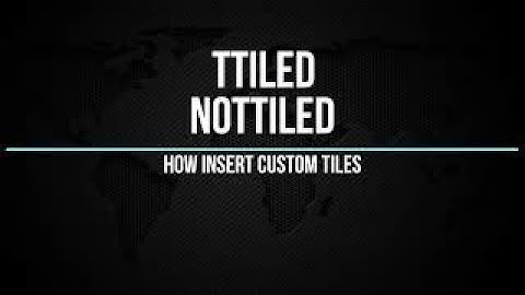 How insert custom tiles for make custom maps in Rusted Warfare