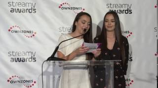 Veronica & Vanessa Merrell Announce Writing - Awards - YouTube