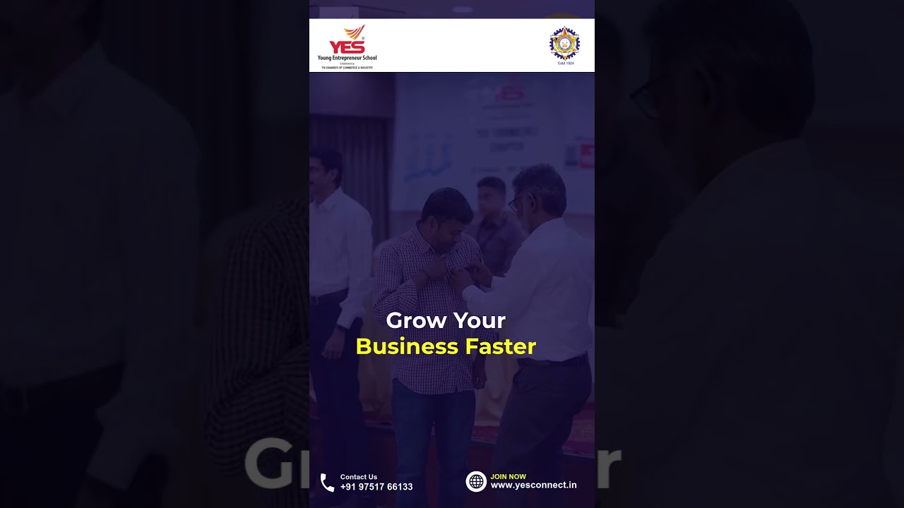 YES - Young Entrepreneur School | Tuticorin Membership 2026-27 Now Open