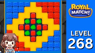 Royal Match Level 268 Walkthrough Solution 👑⚜️