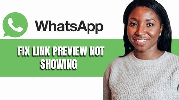 HOW TO FIX LINK PREVIEW NOT SHOWING ON WHATSAPP