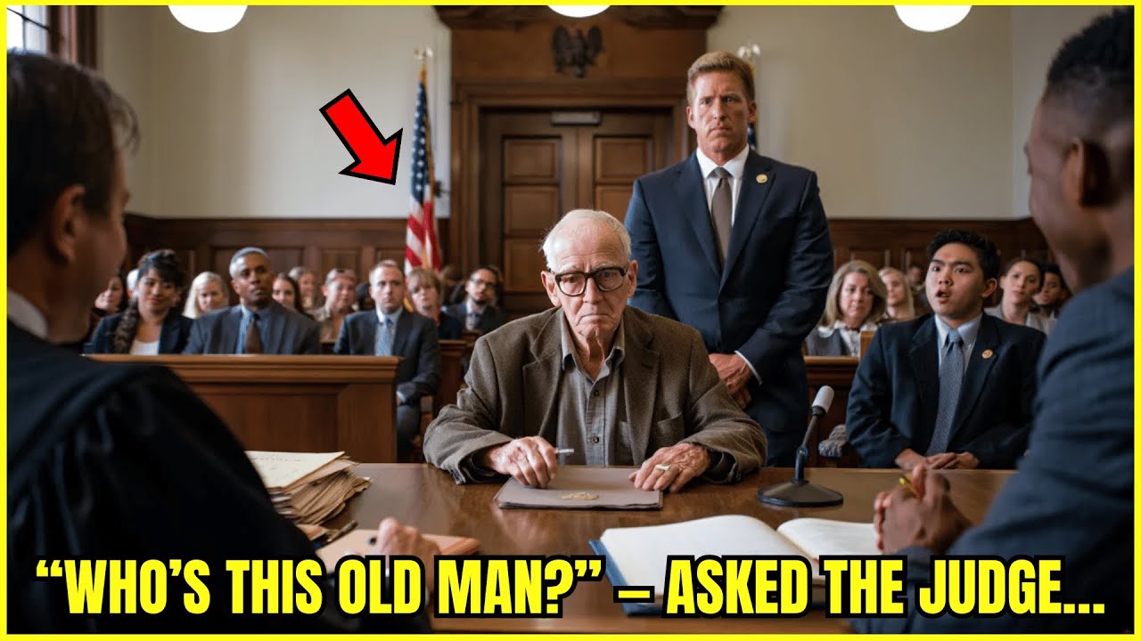 They Laughed at the Old Man in Court—Until the President Walked In