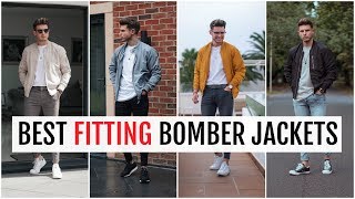 BEST FITTING BOMBER JACKETS FOR MEN 2019 | Men's Fashion (Asos, Bershka, Zara etc) screenshot 4