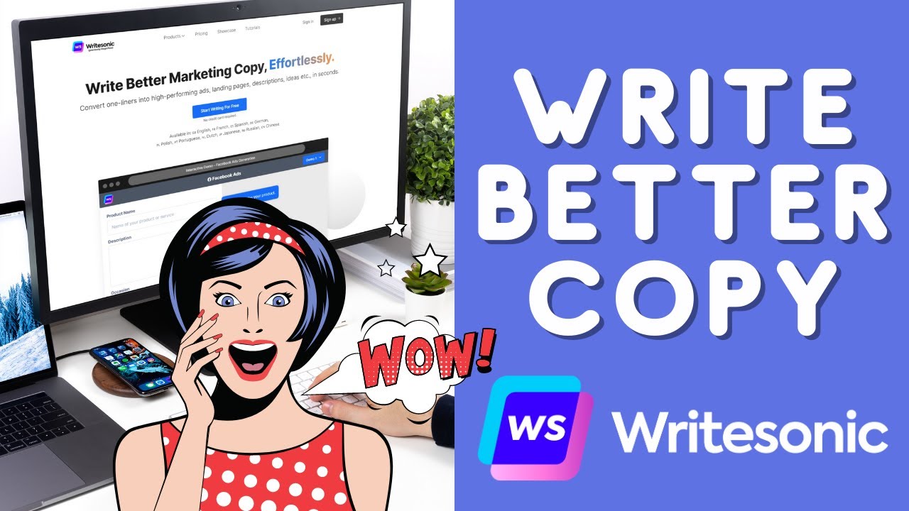 Write Better Marketing Copy, Effortlessly [Writesonic Review and