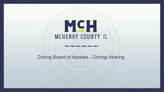 Zoning Board of Appeals - Zoning Hearing, 5-17-23