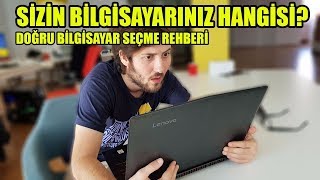 Sizin bilgisayarınız hangisi? Doğru bilgisayar seçme rehberi