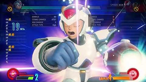 MVCI X  buster loop combo..