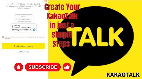 KakaoTalk  Account Tutorial - COMPLETE Guide (How to create KakaoTalk account) #kakaotalk #skytech4u