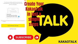 KakaoTalk  Account Tutorial - COMPLETE Guide (How to create KakaoTalk account) #kakaotalk #skytech4u screenshot 5