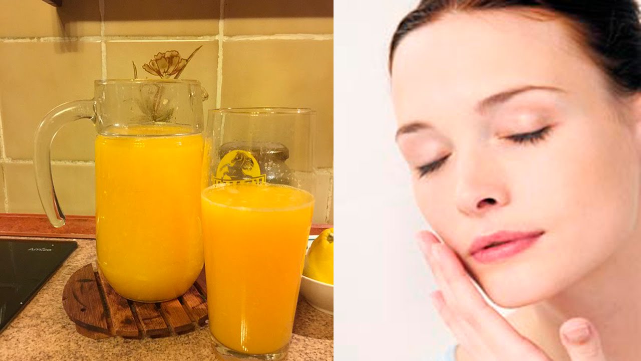 jugo de naranja propiedades en la piel