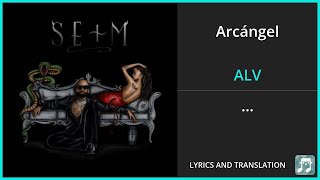 Arcángel - ALV Lyrics English Translation - ft Grupo Frontera - Spanish and English Dual Lyrics